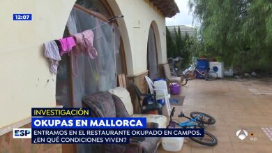 Malestar entre los vecinos de Mallorca por un restaurante que se ha convertido en el paraíso de los okupas
