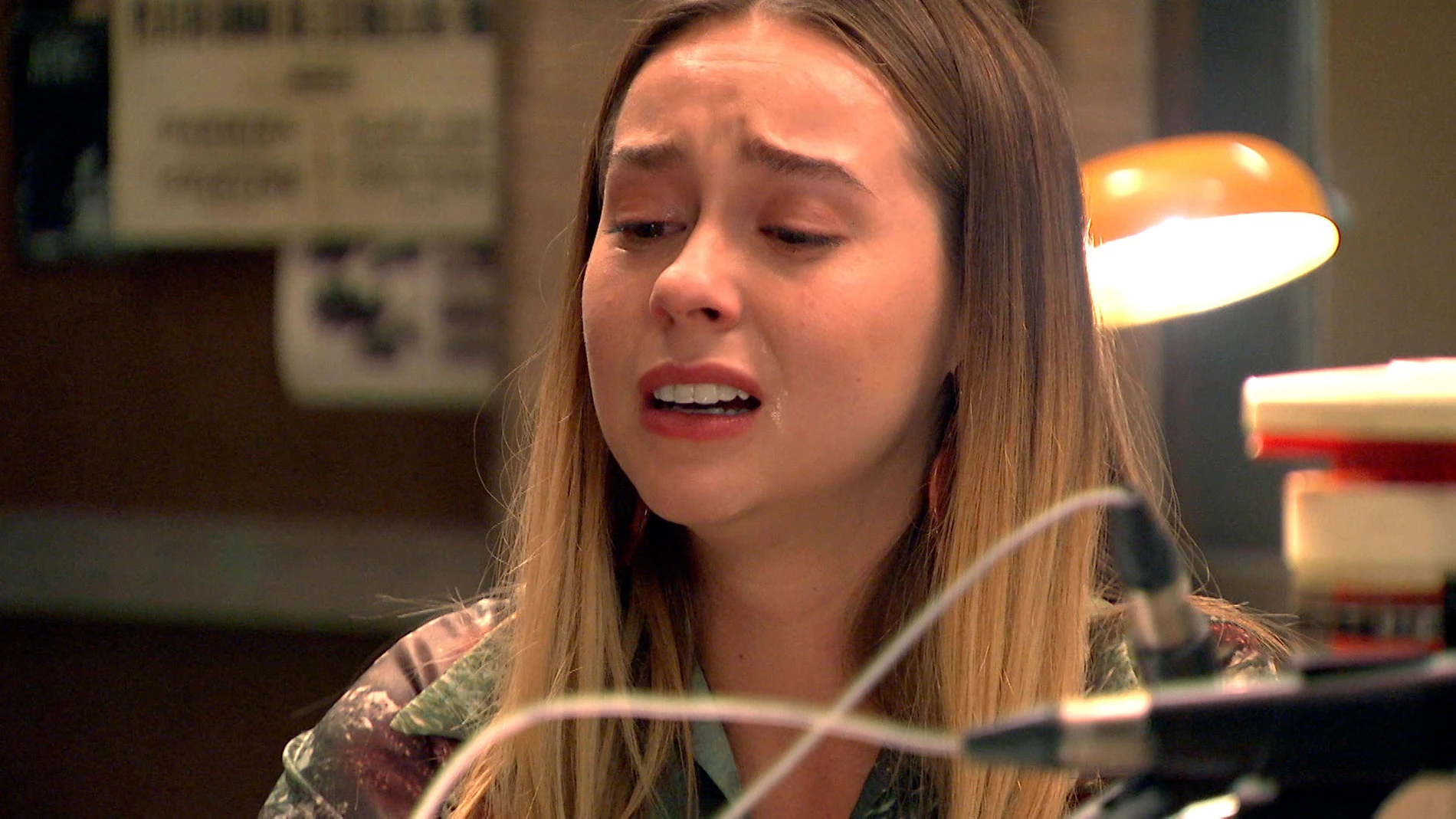Luisita rompe en lágrimas tras leer la carta de Amelia