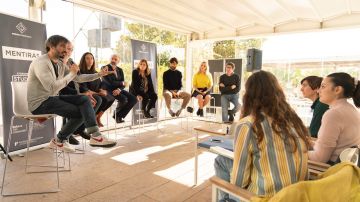 Rueda de prensa de 'Mentiras'