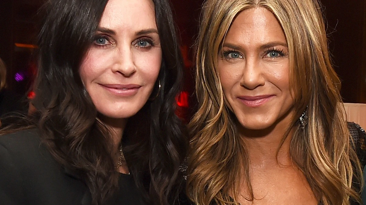 Courteney Cox y Jennifer Aniston
