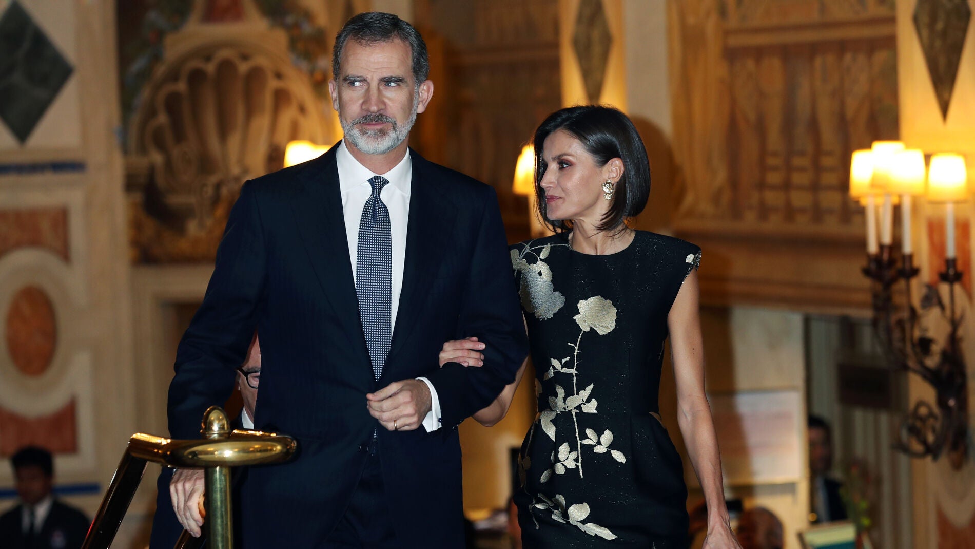La reina Letizia y el rey Felipe VI