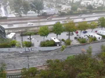 Fuertes lluvias en California Fuertes lluvias en California