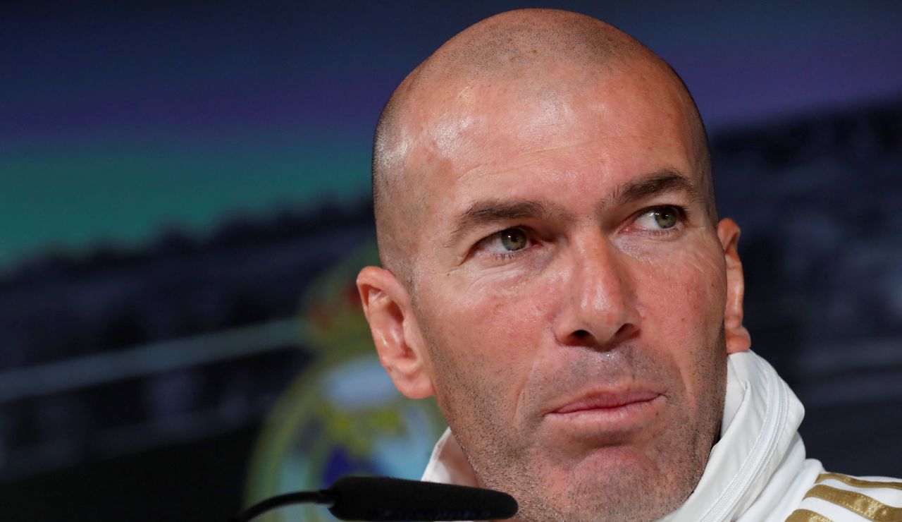 Zidane en la rueda de prensa previa al encuentro contra el Alavés Zidane en la rueda de prensa previa al encuentro contra el Alavés