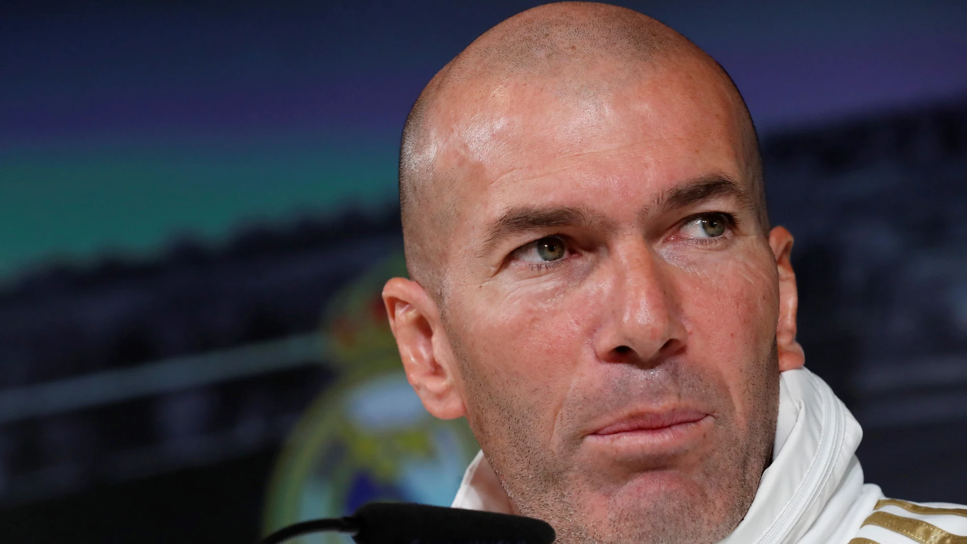 Zidane en la rueda de prensa previa al encuentro contra el Alavés Zidane en la rueda de prensa previa al encuentro contra el Alavés
