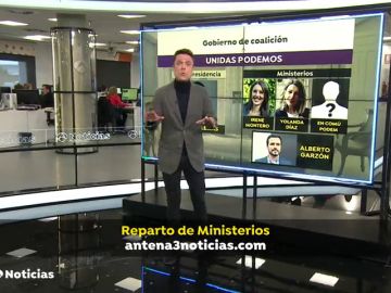 Veinte ministerios y cuatro para Podemos, el reparto de Gobierno entre Sánchez e Iglesias