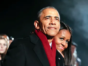 Barack Obama y Michelle Obama Barack Obama y Michelle Obama