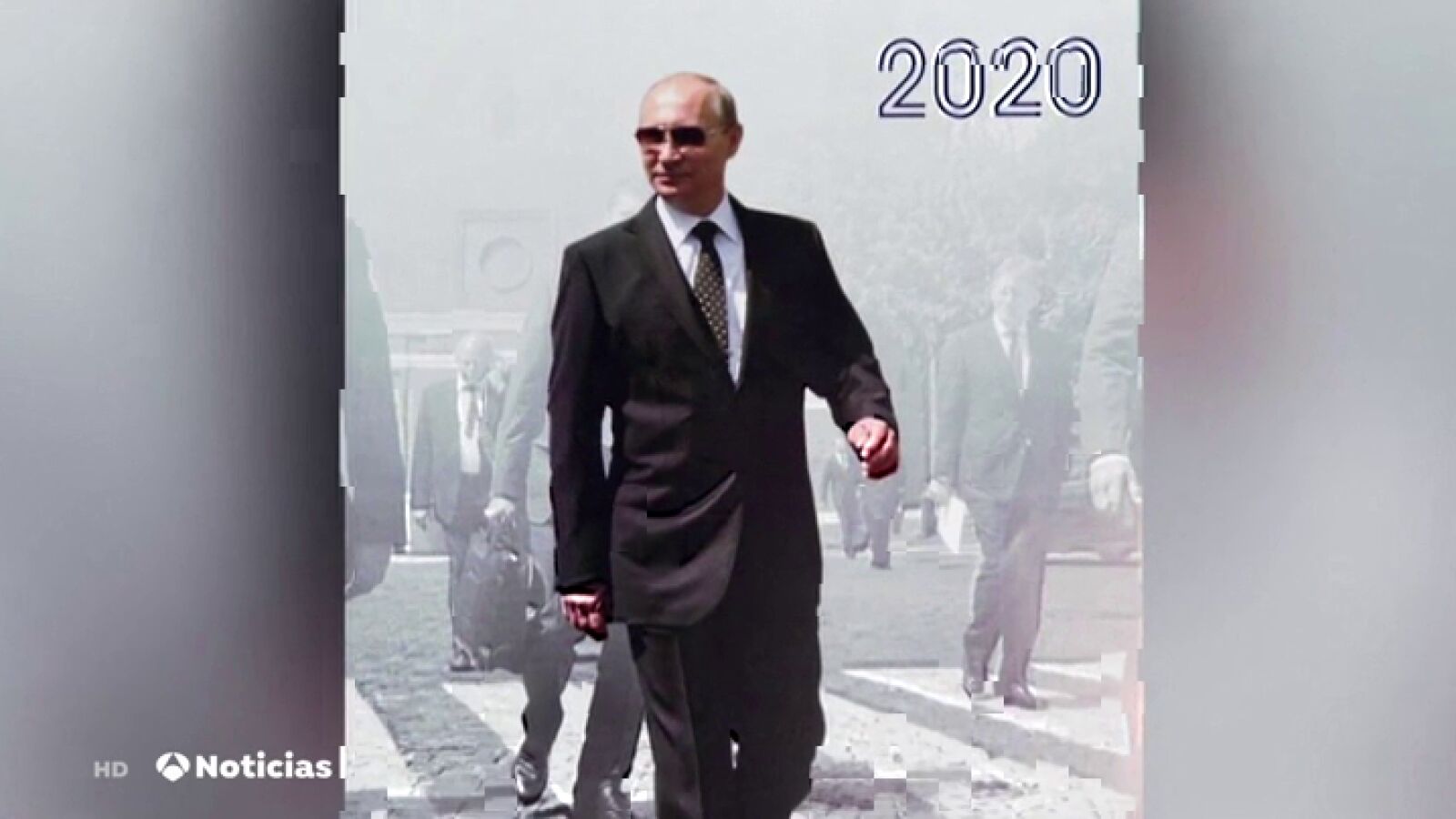 Rusia pone a la venta el calendario más 'suit' de Vladimir Putin para 2020
