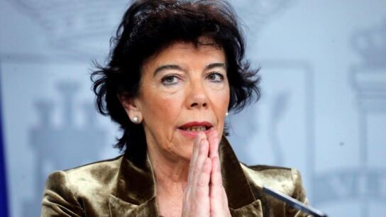 La ministra portavoz, Isabel Cela&aacute;