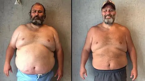 Tristán Mozimán en una imagen de 2017 y otra de 2019 Tristán Mozimán en una imagen de 2017 y otra de 2019