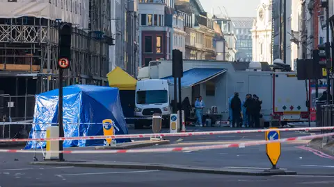 Lugar donde se produjo el ataque de Londres Lugar donde se produjo el ataque de Londres