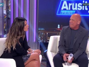 Laura Matamoros desmiente en 'Arusitys Prime' que haya vuelto con Benji Aparicio