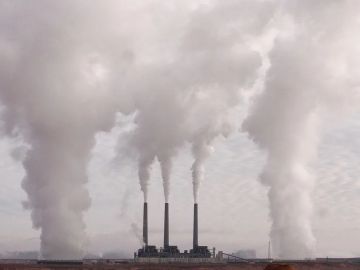 Imagen de archivo de contaminación