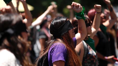 Coreograf&iacute;a de las feministas chilenas