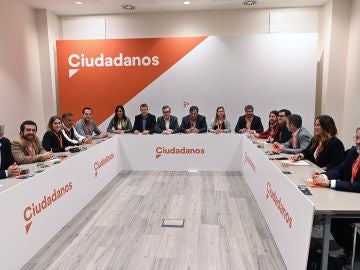 Los miembros de la nueva gestora de Ciudadanos