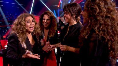 Los 'cereales' traen cola: La versión de los coaches tras el divertido despiste de Yolaini Viñas cantando 'No te puede retener'