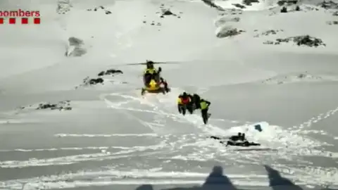 Rescate nieve Cataluña Rescate nieve Cataluña