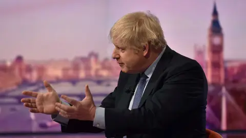 El primer ministro británico, Boris Johnson El primer ministro británico, Boris Johnson