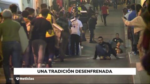 As&iacute; se vive desde dentro la Fiesta de las Tablas de Icod de los Vinos