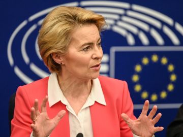 La presidenta de la Comisión Europea, Ursula von der Leyen