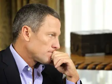 Lance Armstrong, tras ser desposeído de sus siete Tours de Francia Lance Armstrong, tras ser desposeído de sus siete Tours de Francia