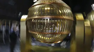 Los bombos de la Lotería de Navidad Los bombos de la Lotería de Navidad