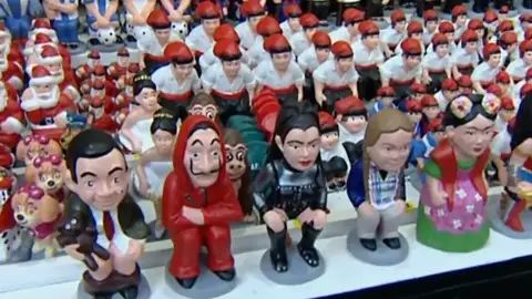 Caganers mercadillo Barcelona Caganers mercadillo Barcelona