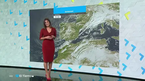 El lunes continuará el tiempo inestable en España El lunes continuará el tiempo inestable en España