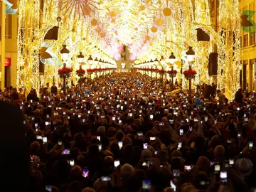 Encendido del Alumbrado Navideño de Málaga Encendido del Alumbrado Navideño de Málaga