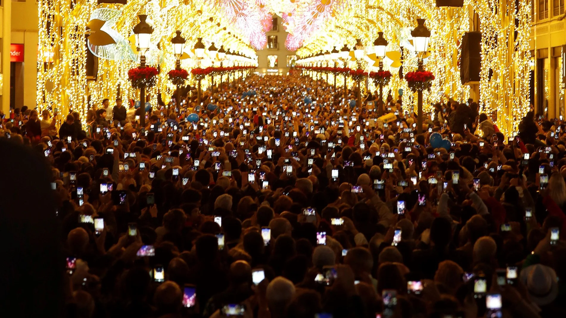 Encendido del Alumbrado Navideño de Málaga Encendido del Alumbrado Navideño de Málaga