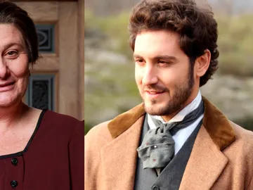 Adelfa Calvo y Álex Gadea en 'El secreto de Puente Viejo' Adelfa Calvo y Álex Gadea en 'El secreto de Puente Viejo'