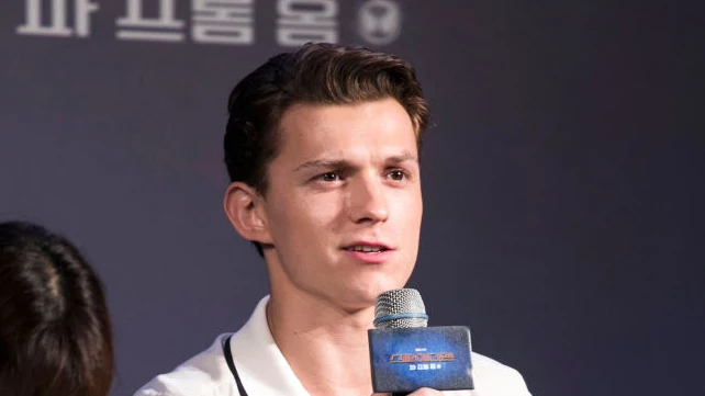 El actor Tom Holland El actor Tom Holland