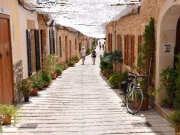 El centro de Alcudia, municipio que ya forma parte de la Asociación de los Pueblos más bonitos de España