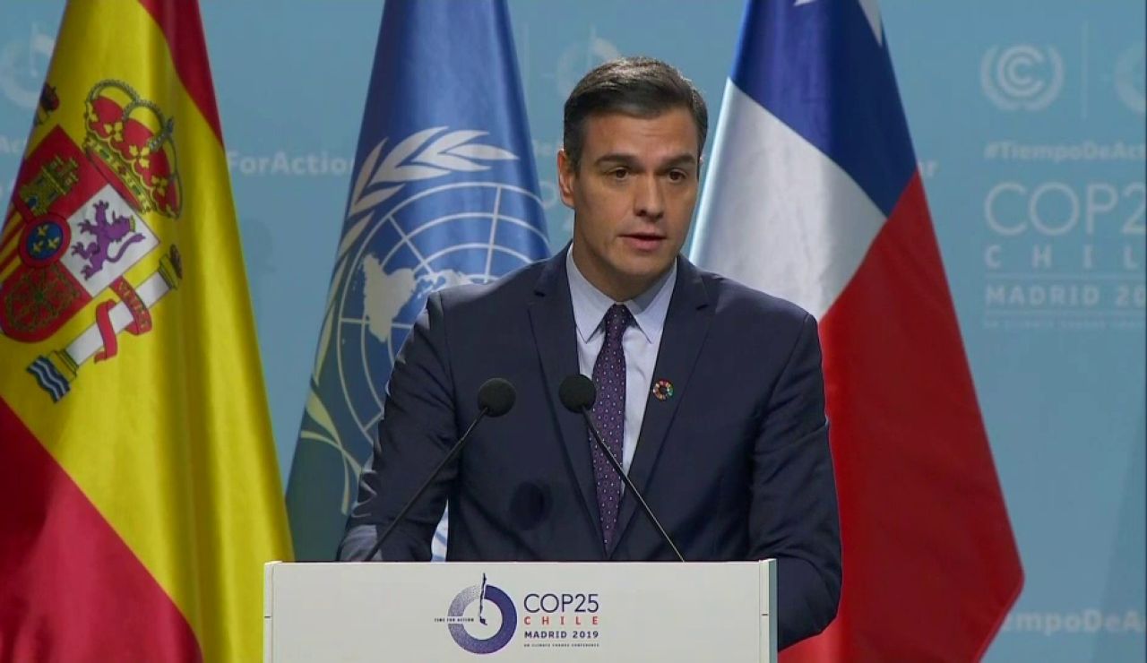 Pedro Sánchez, en la Cumbre del Clima Pedro Sánchez, en la Cumbre del Clima
