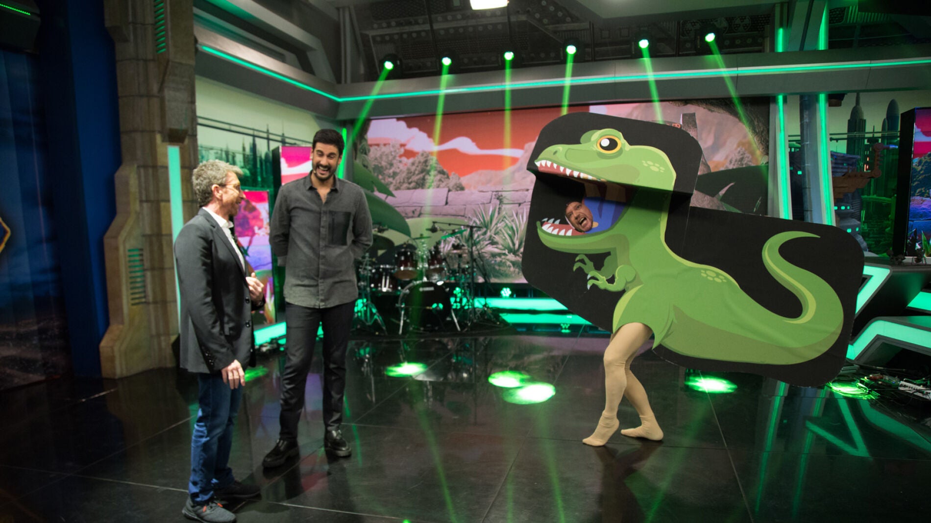 La performance jurásica de El Monaguillo en 'El Hormiguero 3.0'