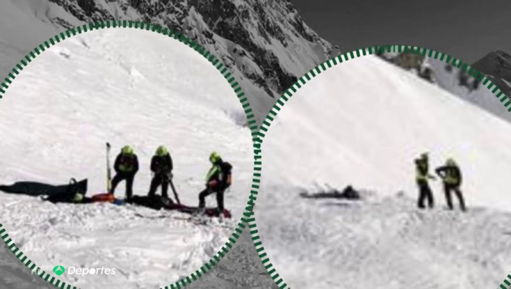 Mueren dos esquiadores italianos en Mont Blanc tras ser alcanzados por una avalancha de nieve