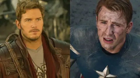 Star-Lord y Capitán América en el Universo Marvel Star-Lord y Capitán América en el Universo Marvel