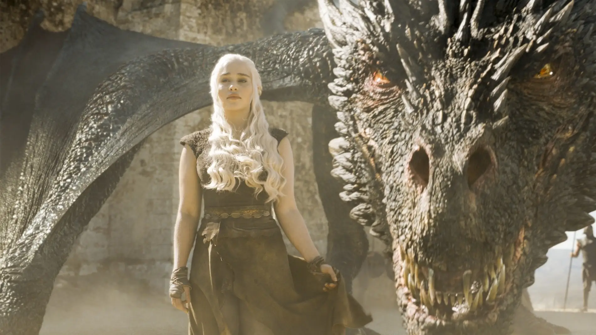 Emilia Clarke como Daenerys Targaryen en &#39;Juego de Tronos&#39;