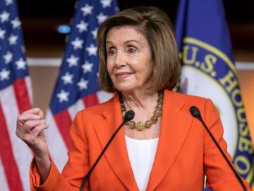 La presidenta del Congreso, la demócrata Nancy Pelosi