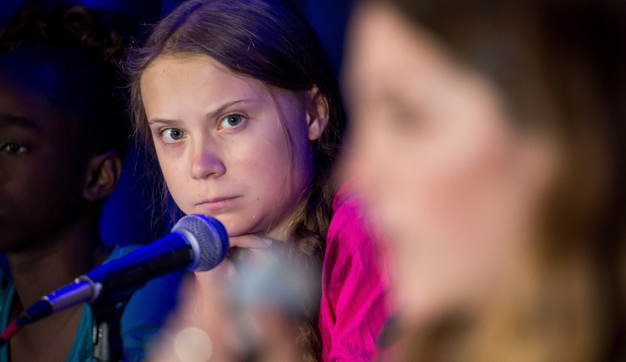 La activista sueca Greta Thunberg. La activista sueca Greta Thunberg.