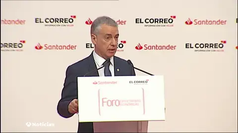 Urkullu sobre los partidos de la selección: "Que gane el mejor" Urkullu sobre los partidos de la selección: "Que gane el mejor"