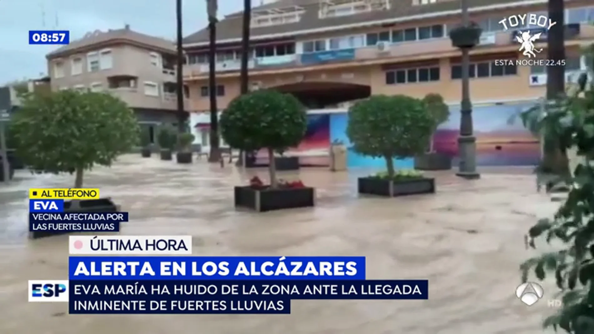 Alerta en Los Alcázares.