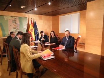 Reunión ERC-PSOE Reunión ERC-PSOE