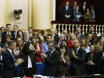 Pilar Llop, elegida presidenta del Senado Pilar Llop, elegida presidenta del Senado