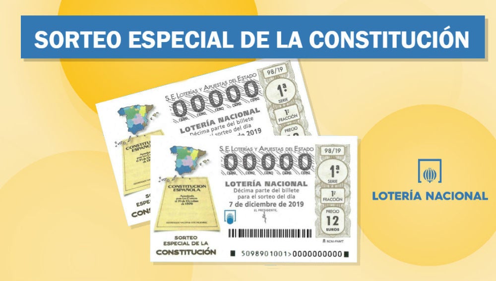 Sorteo Especial de la Constitución 2019: Lotería Nacional hoy