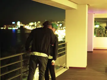 El primer beso de Andrea y Jairo El primer beso de Andrea y Jairo