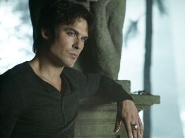 Ian Somerhalder como Damon Salvatore en 'Crónicas Vampíricas' Ian Somerhalder como Damon Salvatore en 'Crónicas Vampíricas'