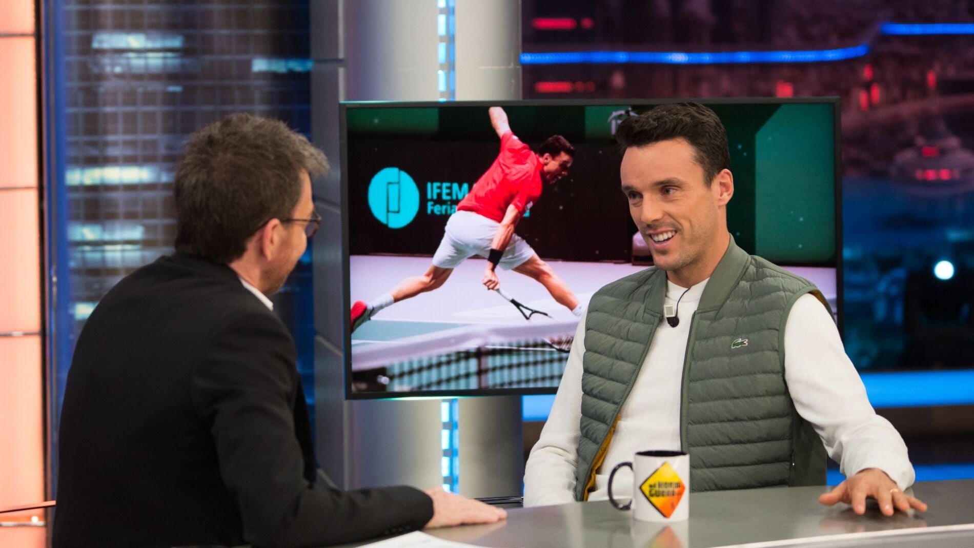 Roberto Bautista recuerda con emoci&oacute;n en 'El Hormiguero 3.0' c&oacute;mo vivi&oacute; la final de la Copa Davis
