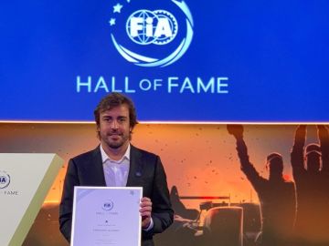 Fernando Alonso, por segunda vez en el Hall of Fame