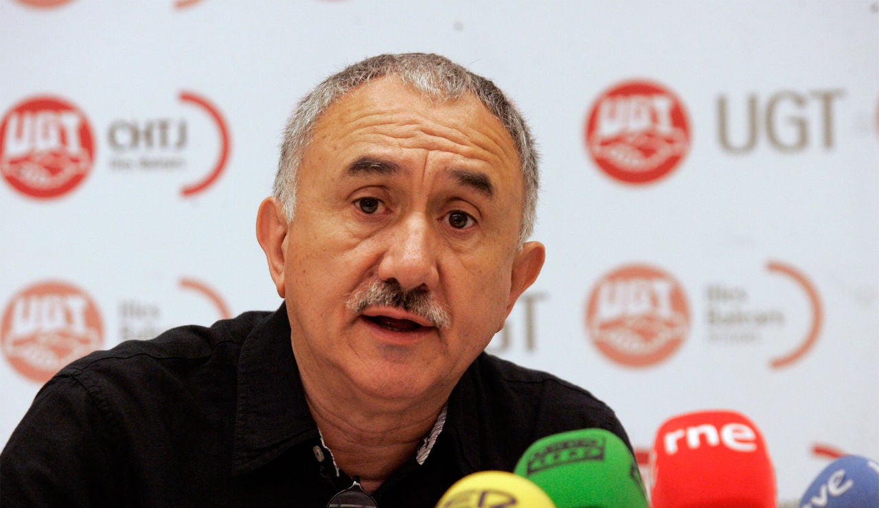 El secretario general de UGT, Pepe Álvarez