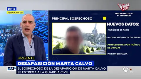 Desaparición de Marta Calvo. jorge